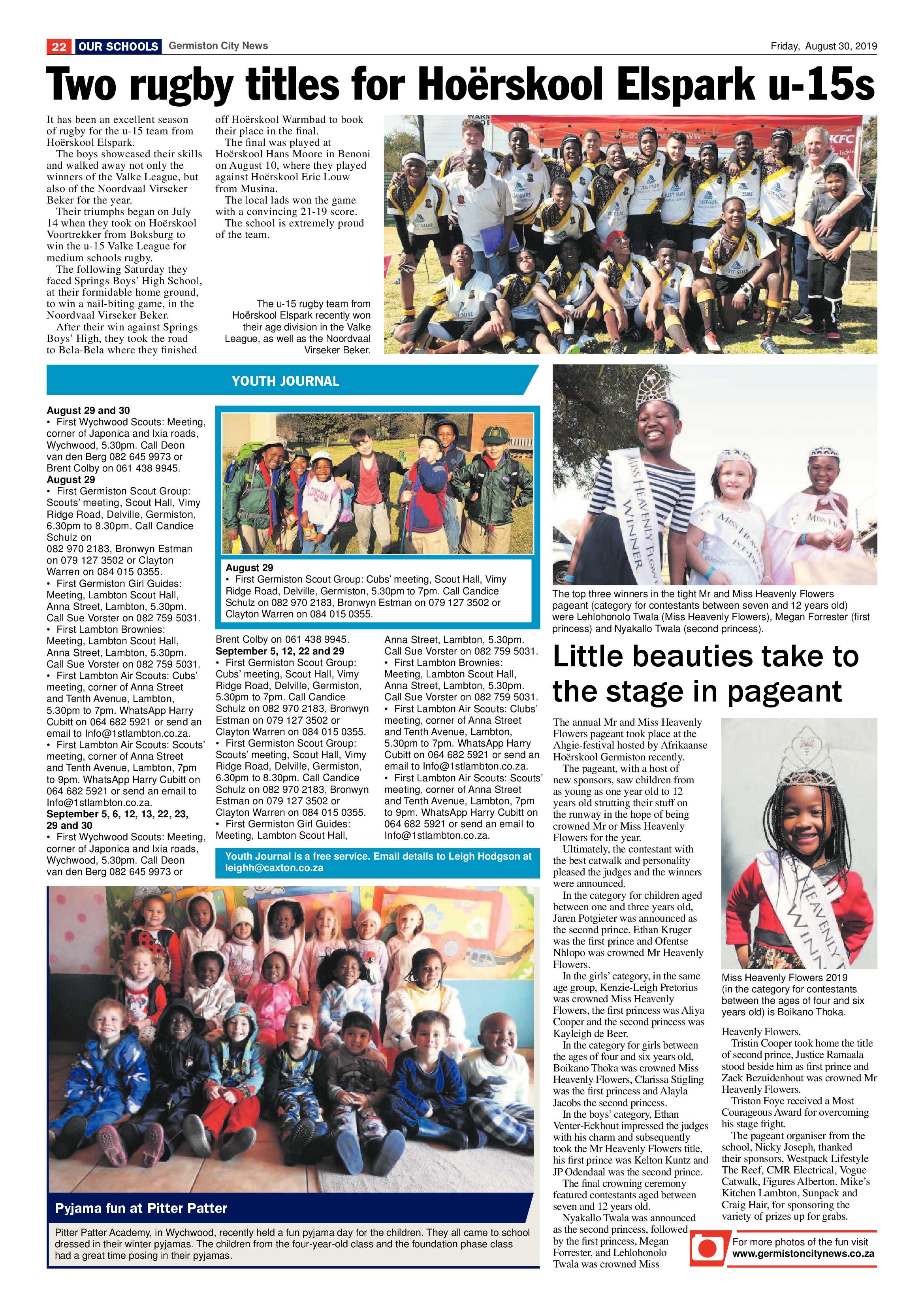 Germiston City News 28 August 2019 page 22
