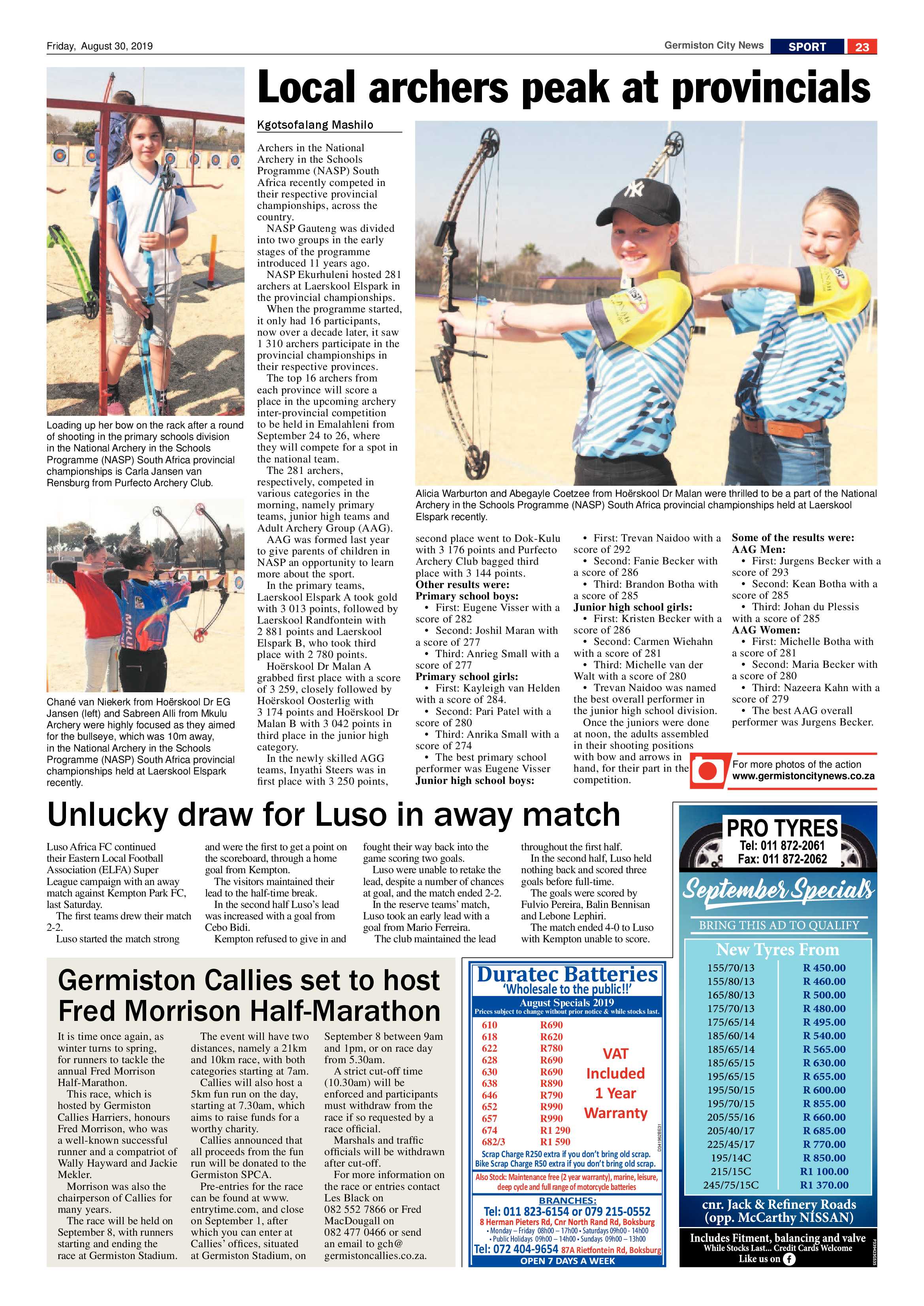 Germiston City News 28 August 2019 page 23