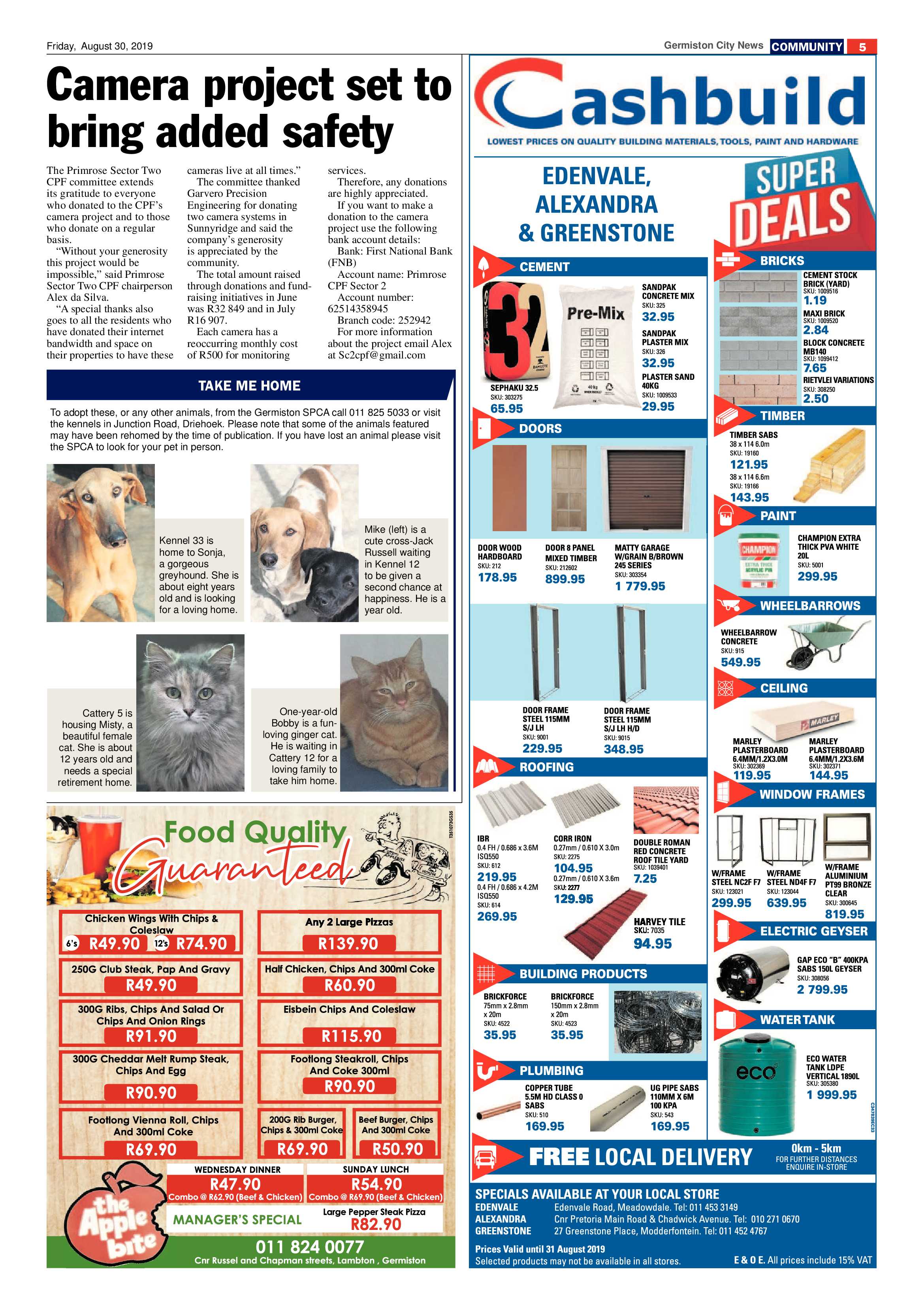 Germiston City News 28 August 2019 page 5