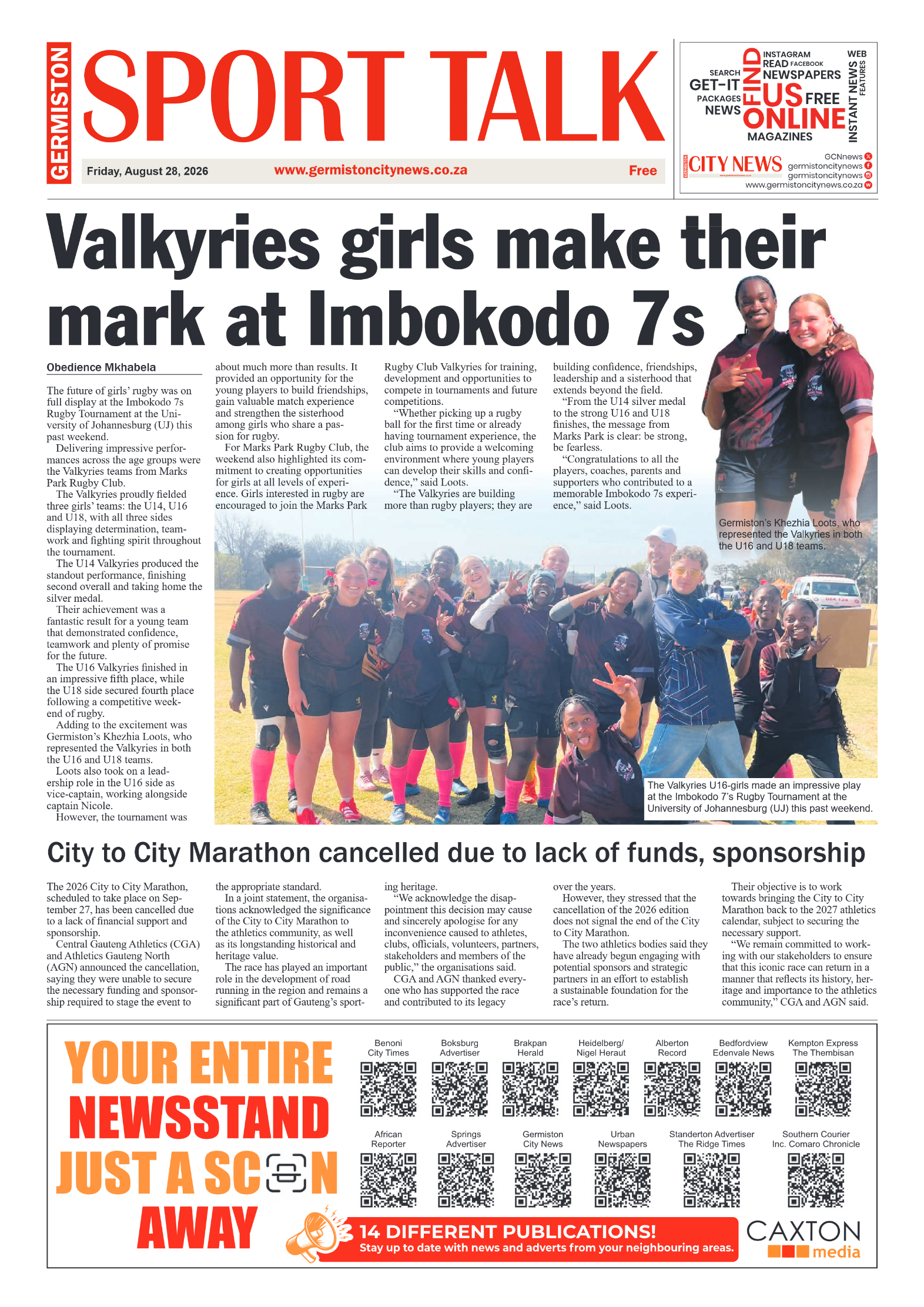 Germiston City News 28 August 2026 page 8