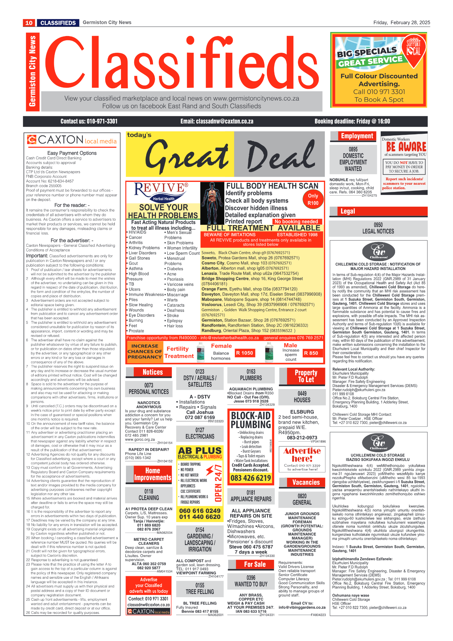 Germiston City News 28 February 2025 page 10