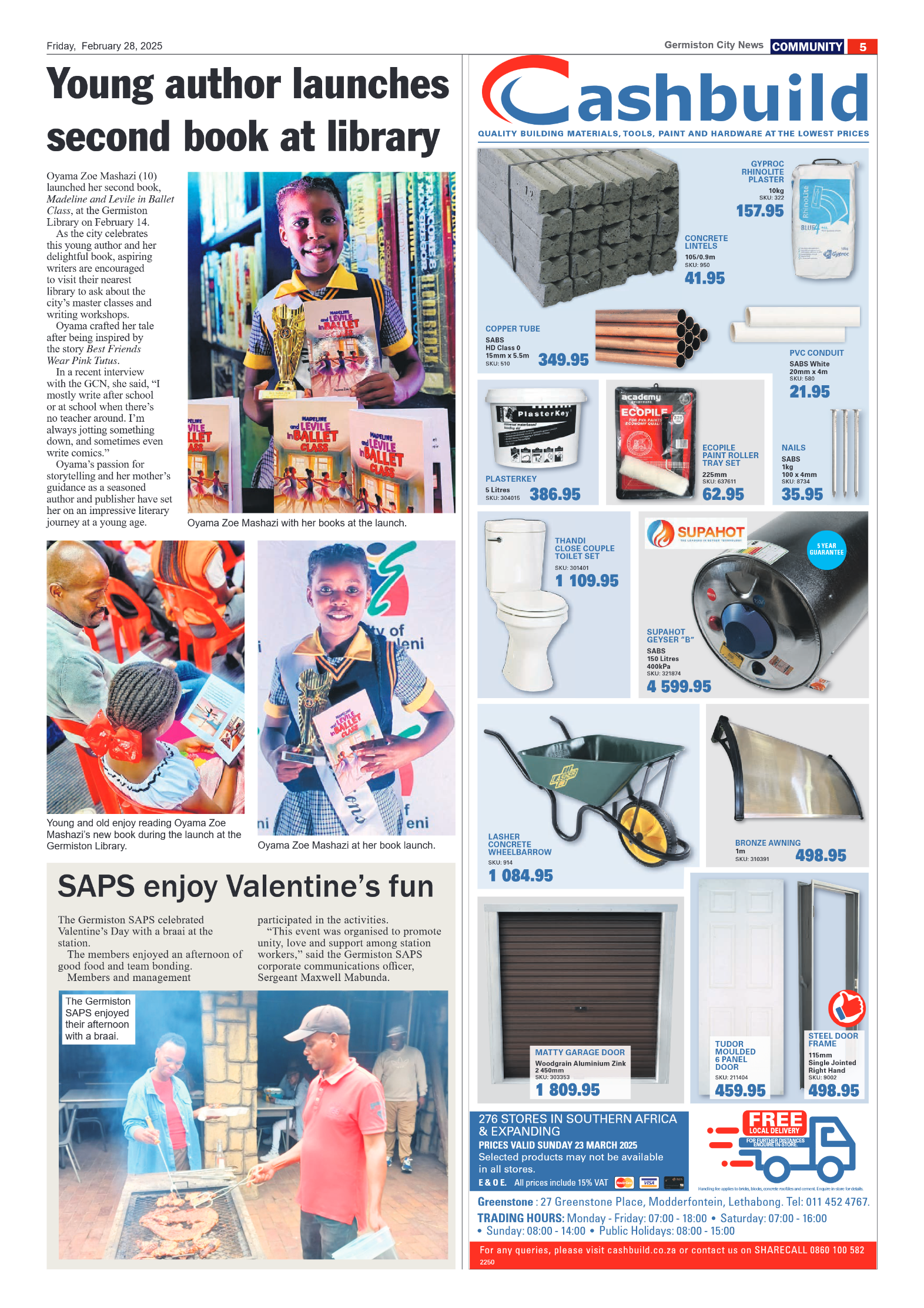 Germiston City News 28 February 2025 page 5