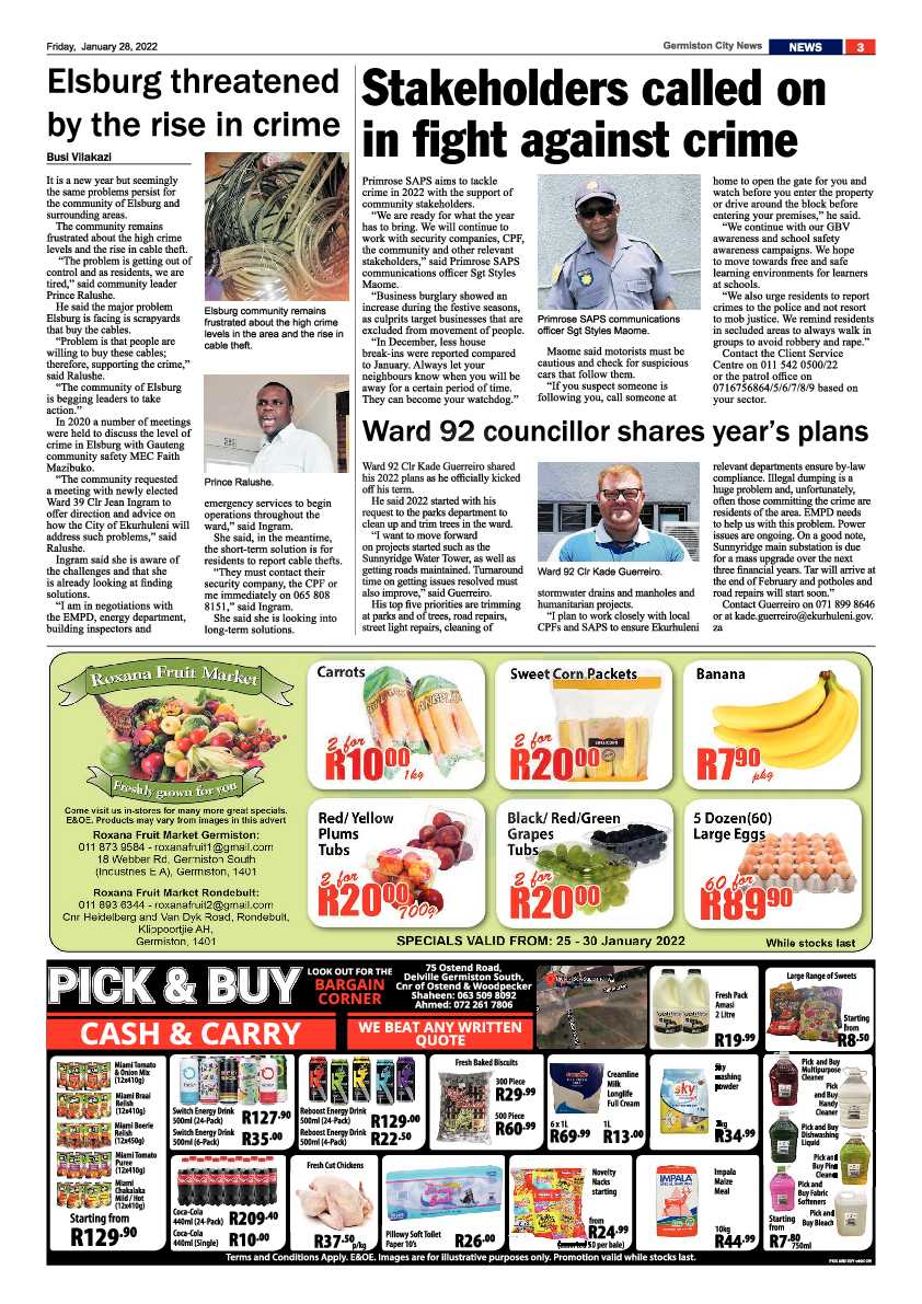 Germiston City News 28 January 2022 page 5