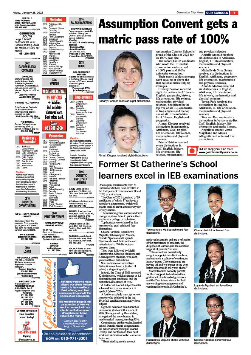 Germiston City News 28 January 2022 page 9