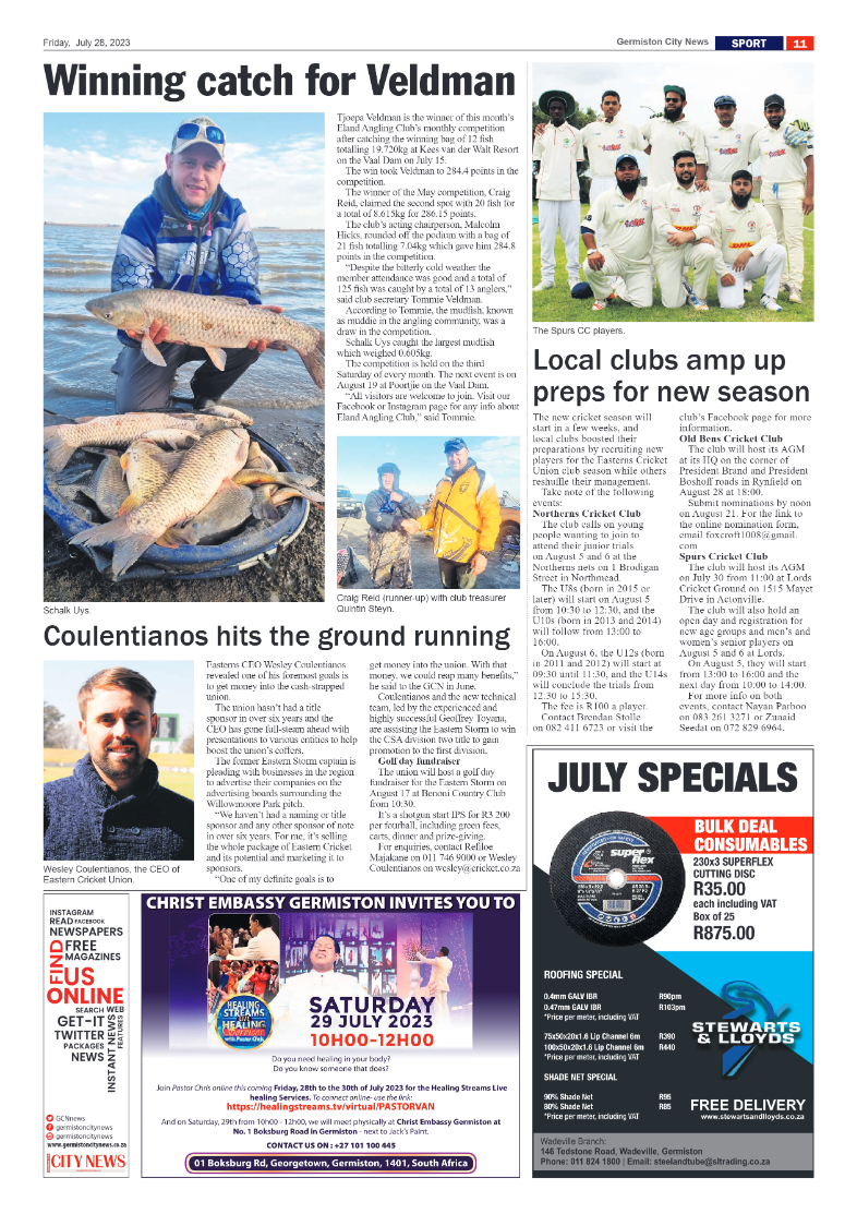 Germiston City News 28 July 2023 page 11
