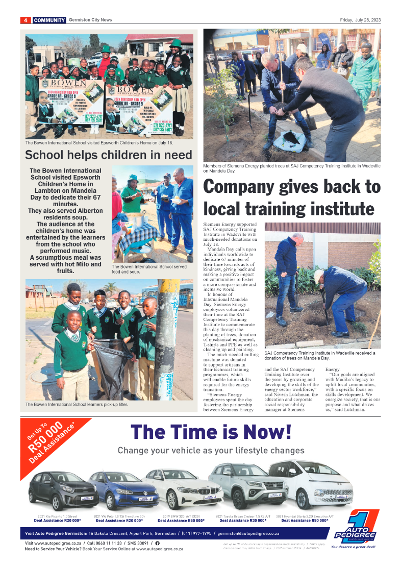 Germiston City News 28 July 2023 page 4