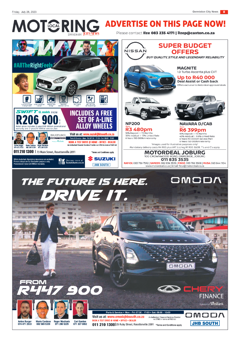 Germiston City News 28 July 2023 page 8
