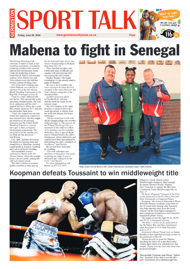 Germiston City News 28 June 2024 page 12