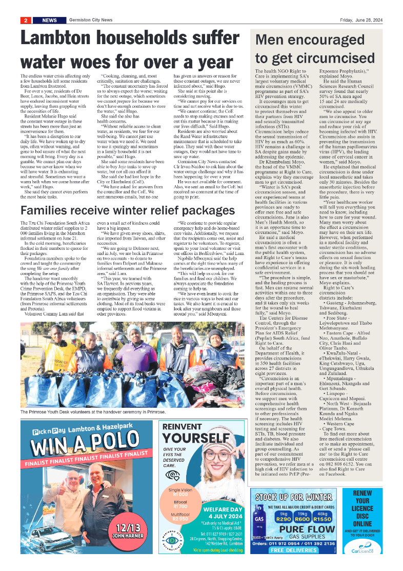 Germiston City News 28 June 2024 page 2