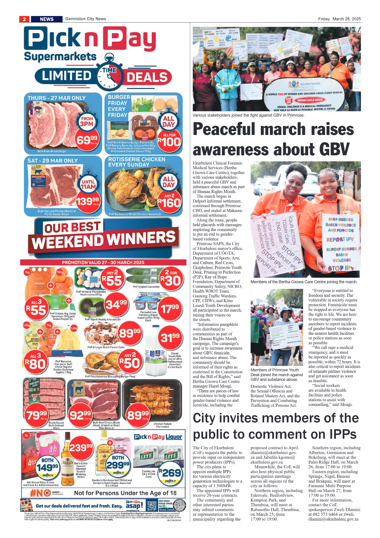 Germiston City News 28 March 2025 page 4