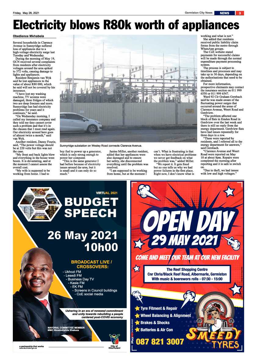 Germiston City News 28 May 2021 page 3