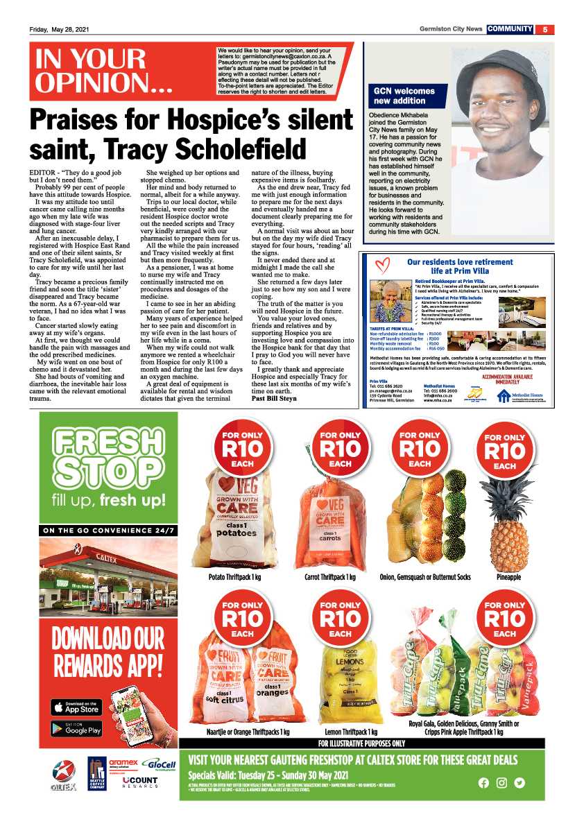 Germiston City News 28 May 2021 page 5