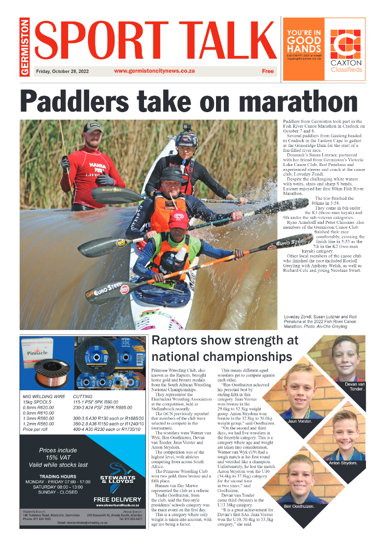 Germiston City News 28 October 2022 page 12