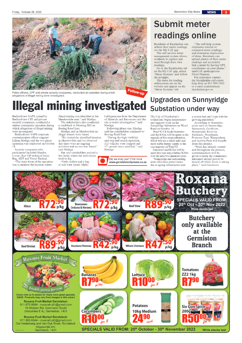 Germiston City News 28 October 2022 page 3
