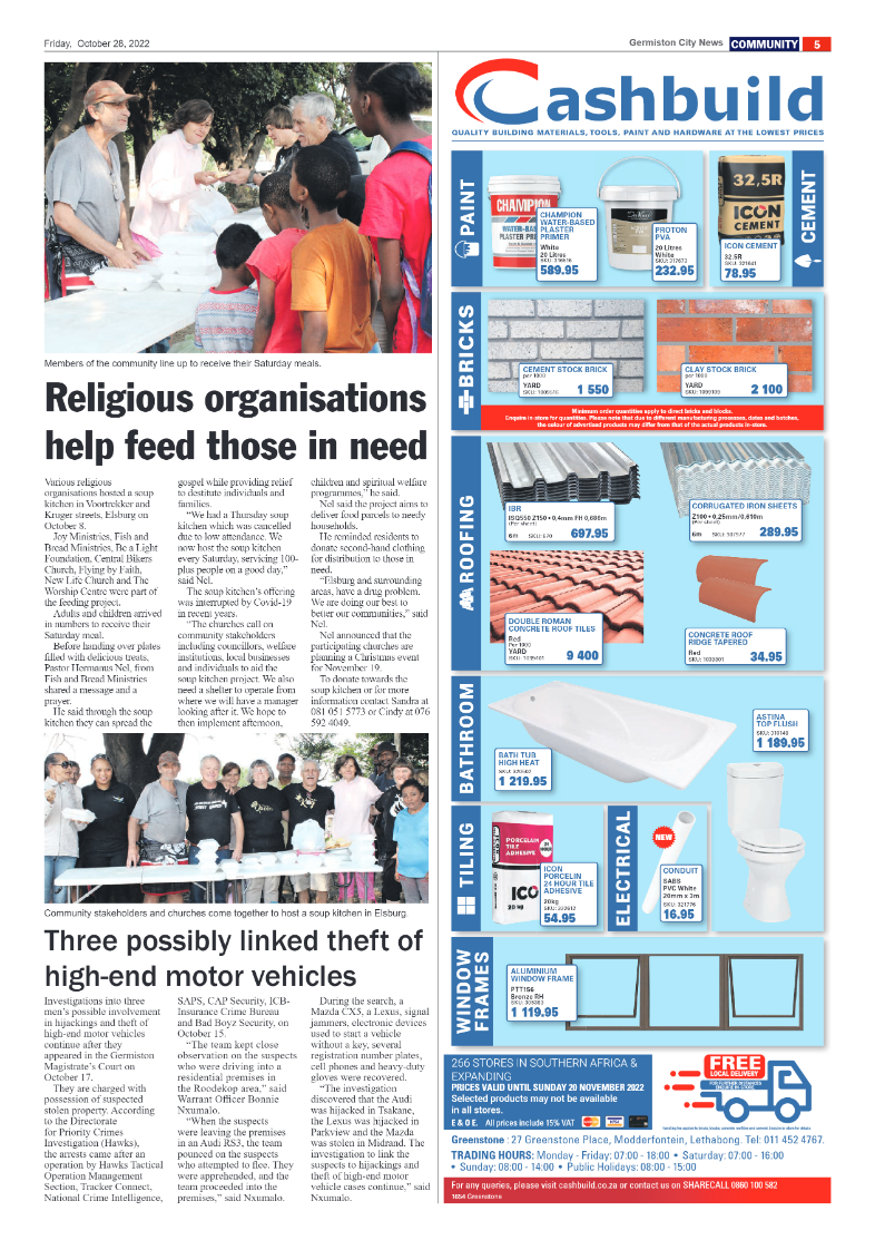Germiston City News 28 October 2022 page 5