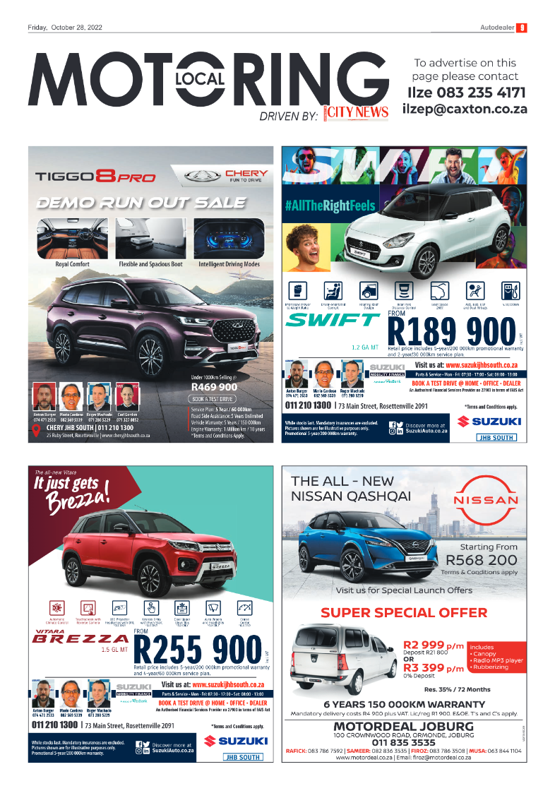 Germiston City News 28 October 2022 page 9