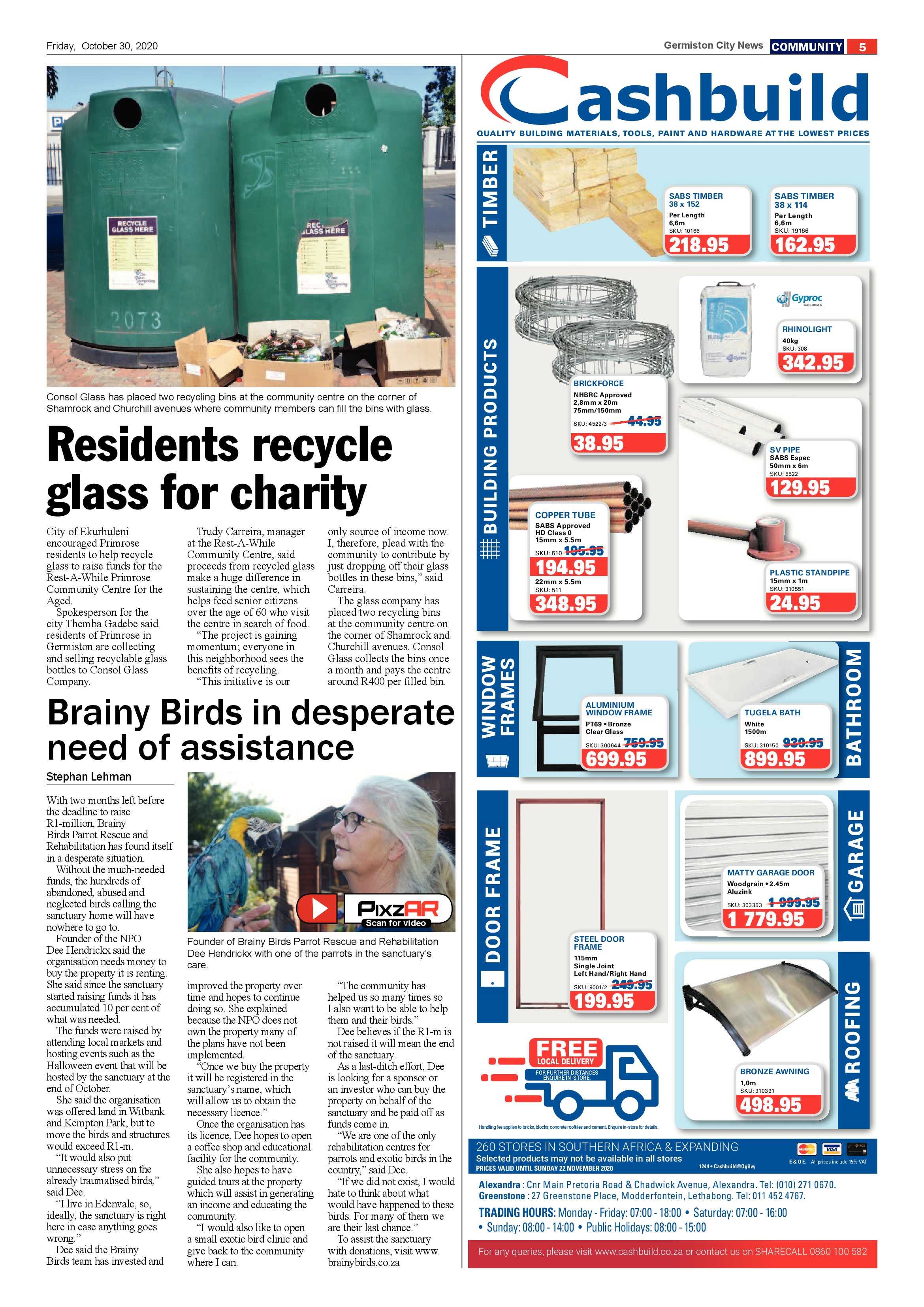 Germiston City News 28 October  2020 page 5