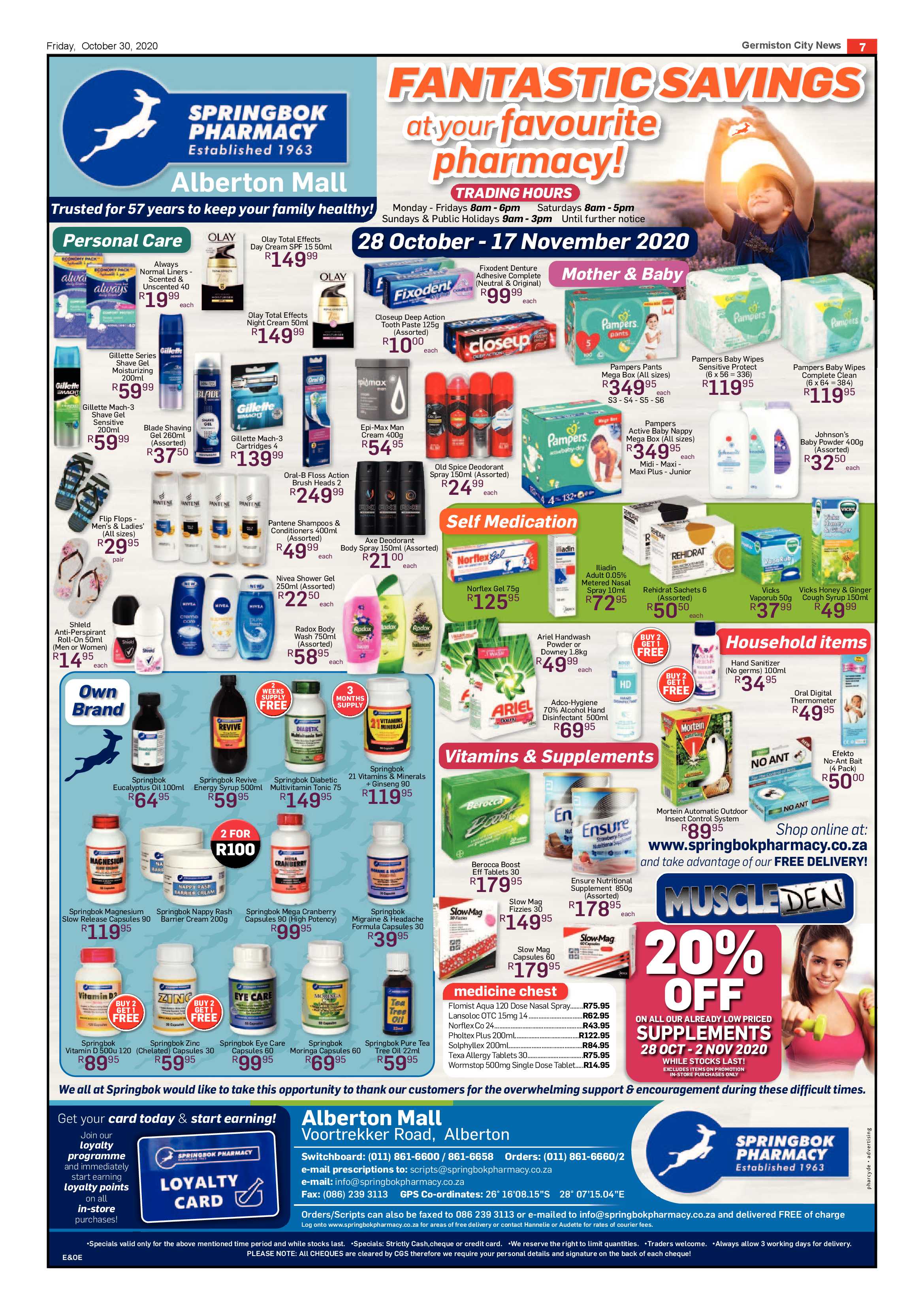 Germiston City News 28 October  2020 page 7