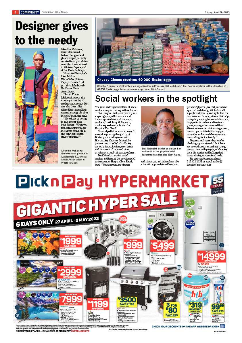 Germiston City News 29 April 2022 page 6