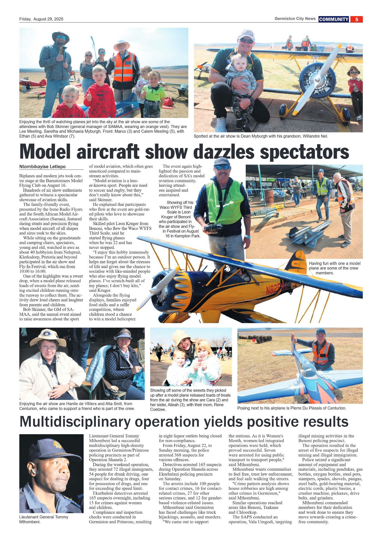 Germiston City News 29 August 2025 page 5