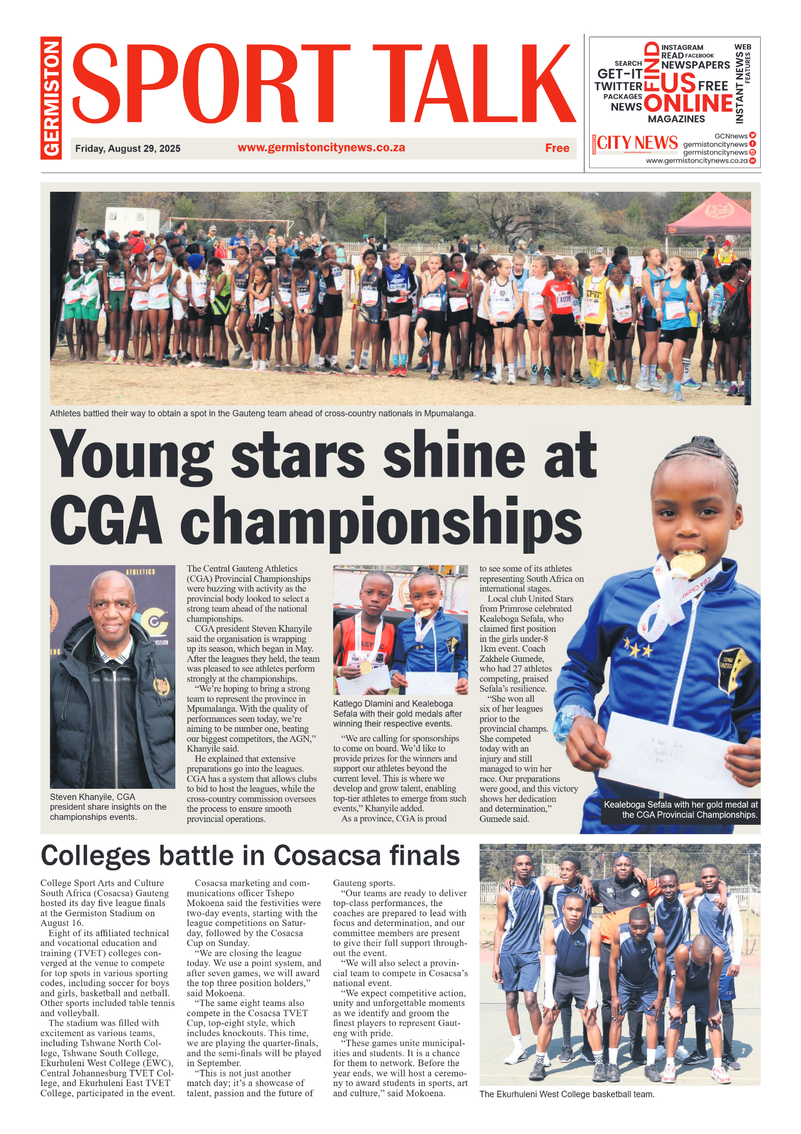 Germiston City News 29 August 2025 page 8