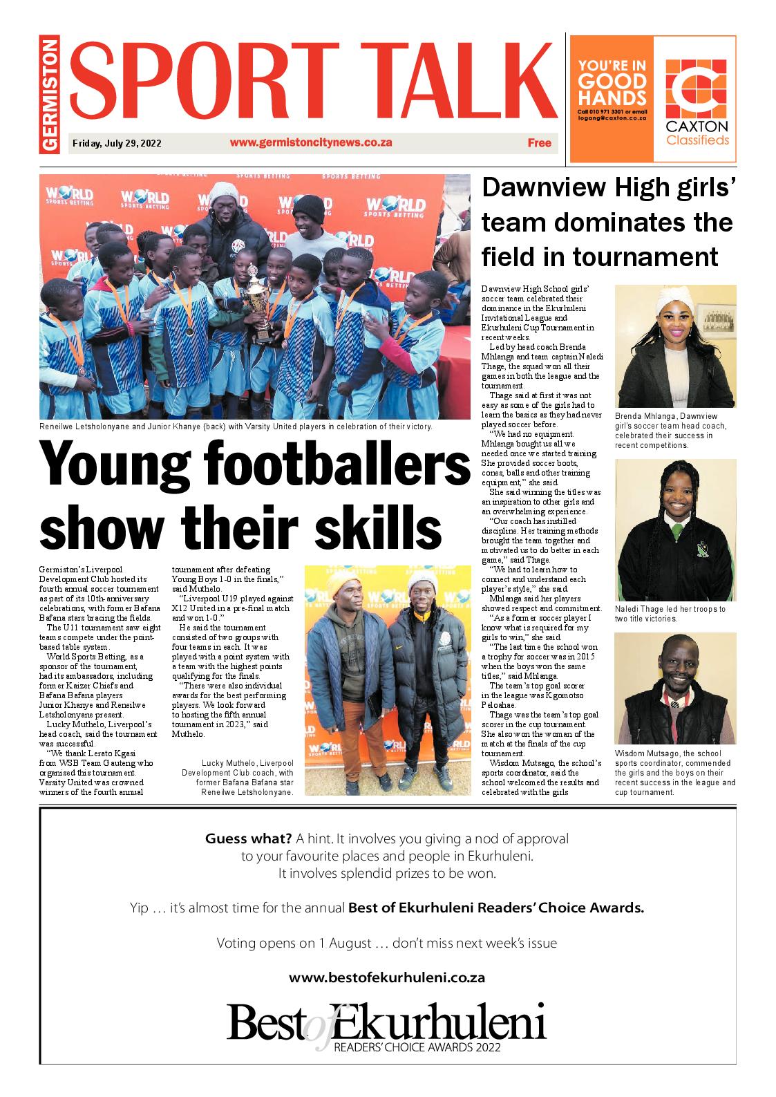 Germiston City News 29 July 2022 page 12
