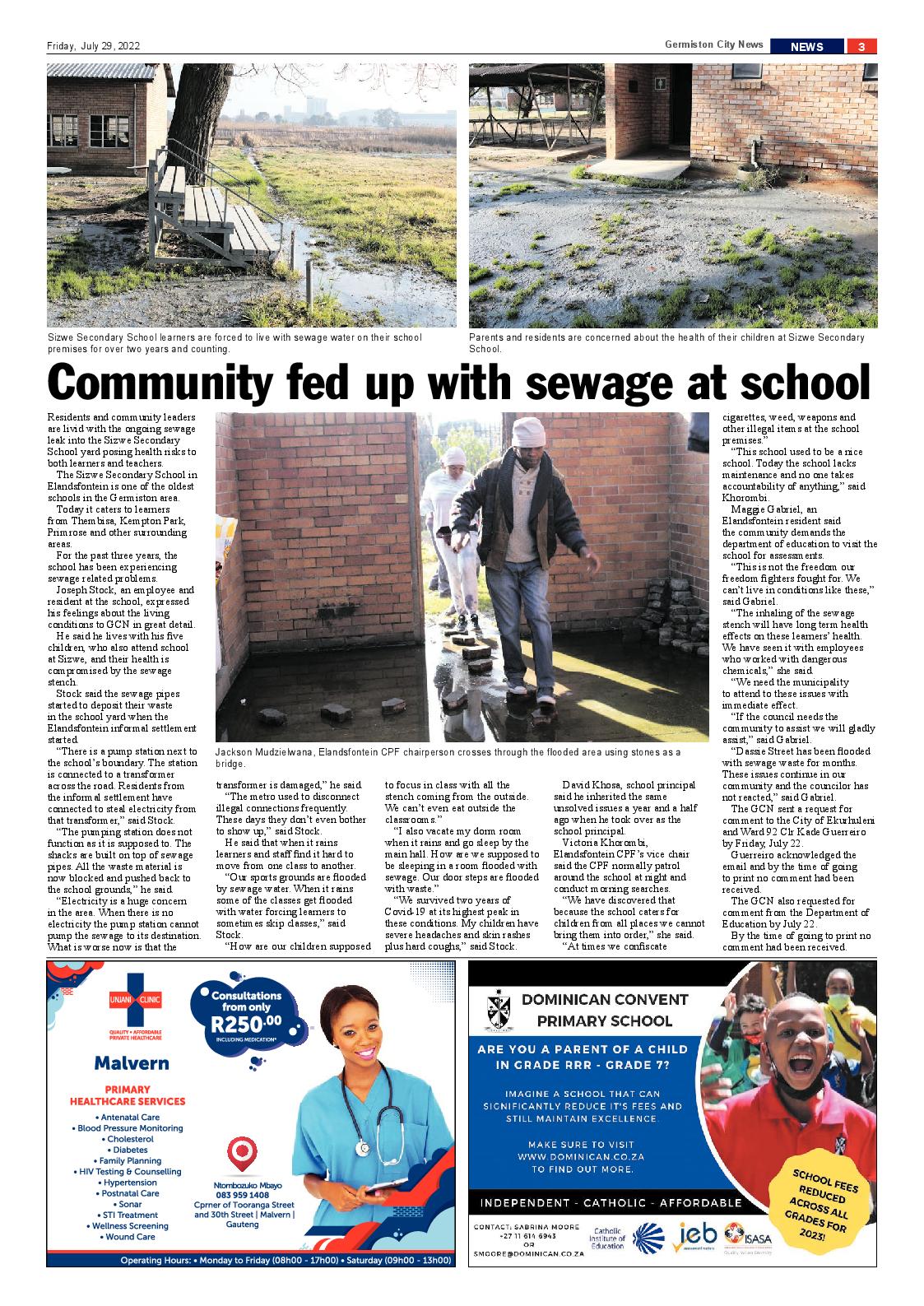 Germiston City News 29 July 2022 page 3