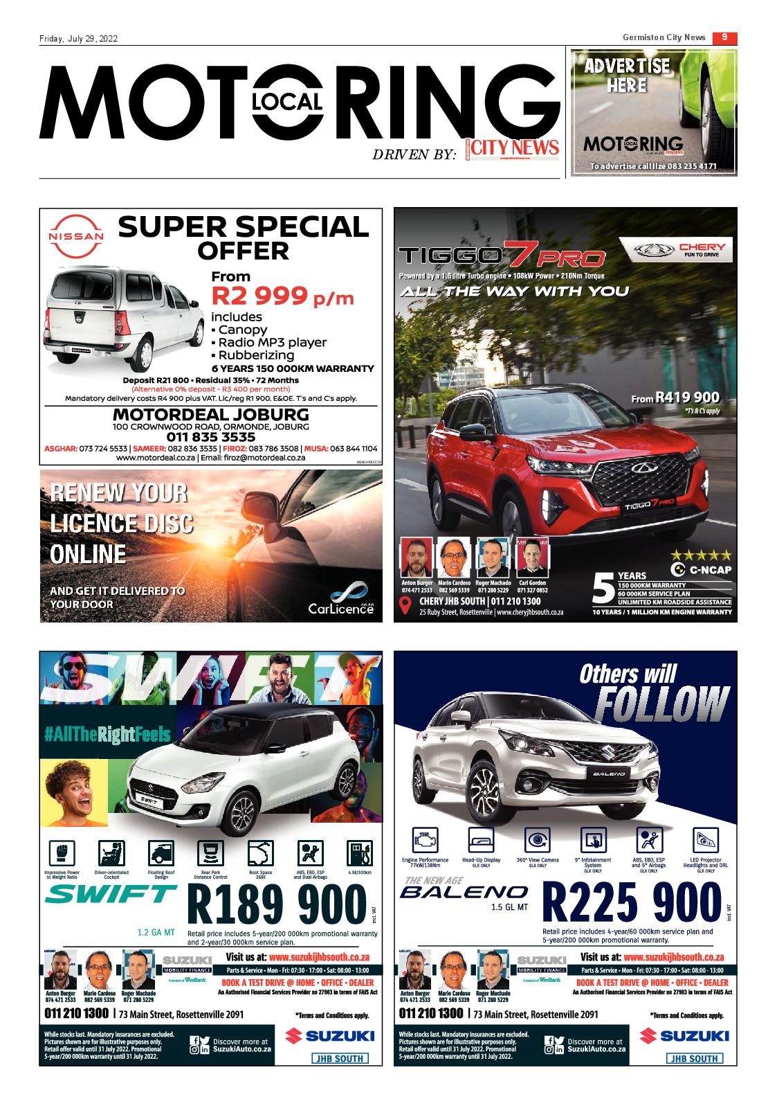 Germiston City News 29 July 2022 page 9