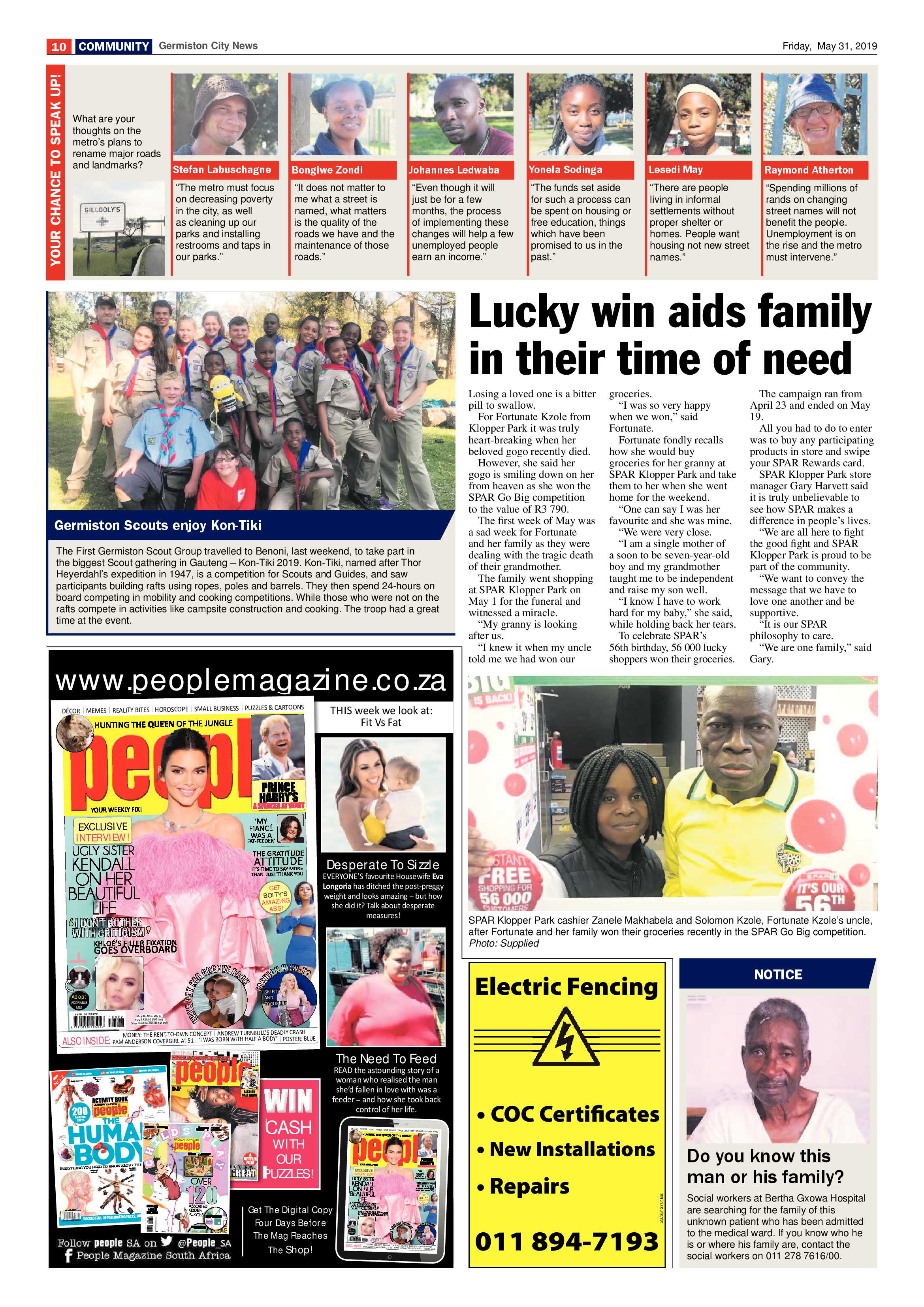 Germiston City News 29 May 2019 page 10