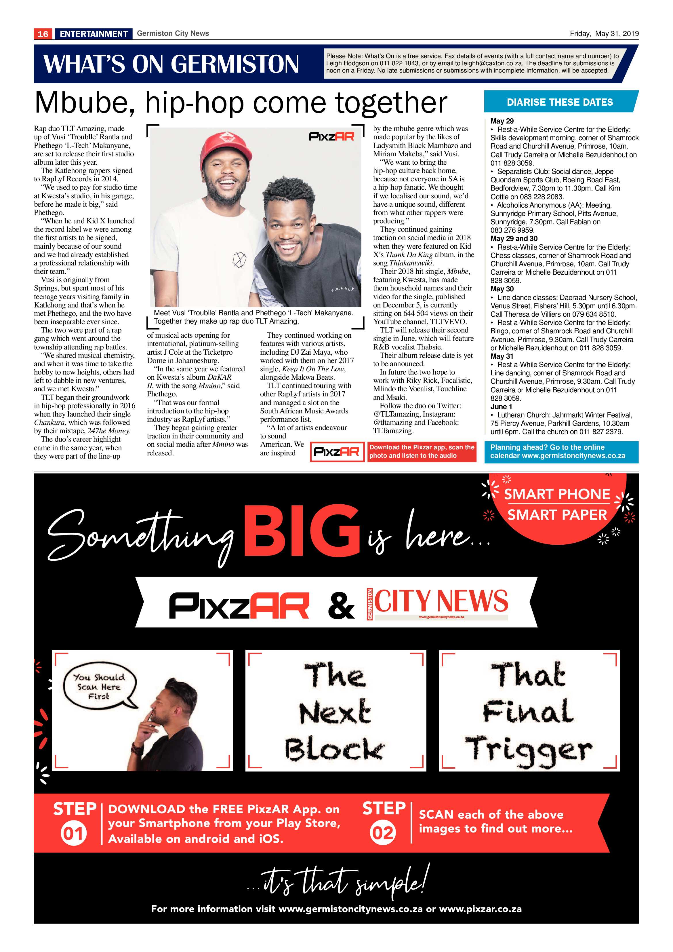Germiston City News 29 May 2019 page 16