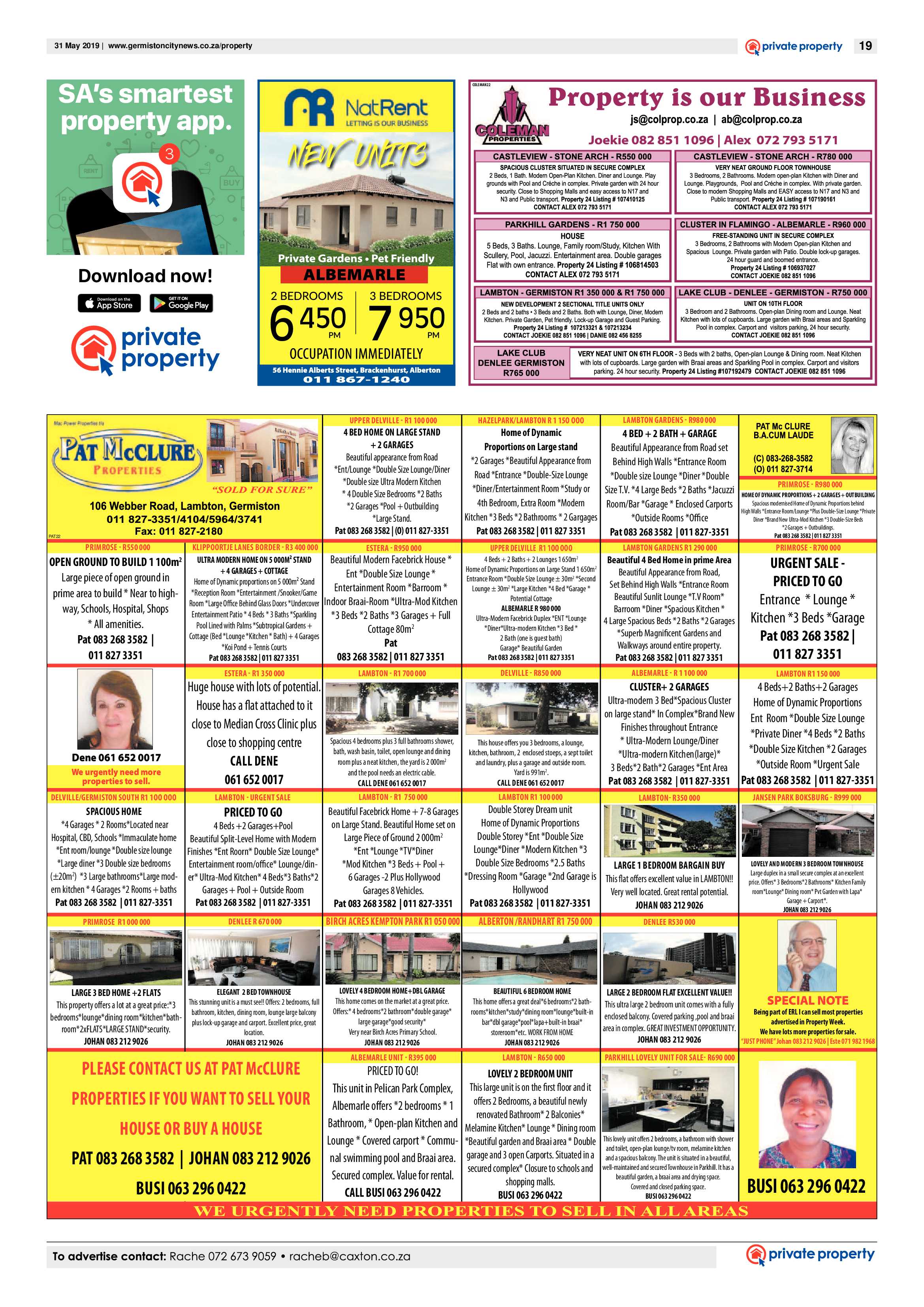Germiston City News 29 May 2019 page 19