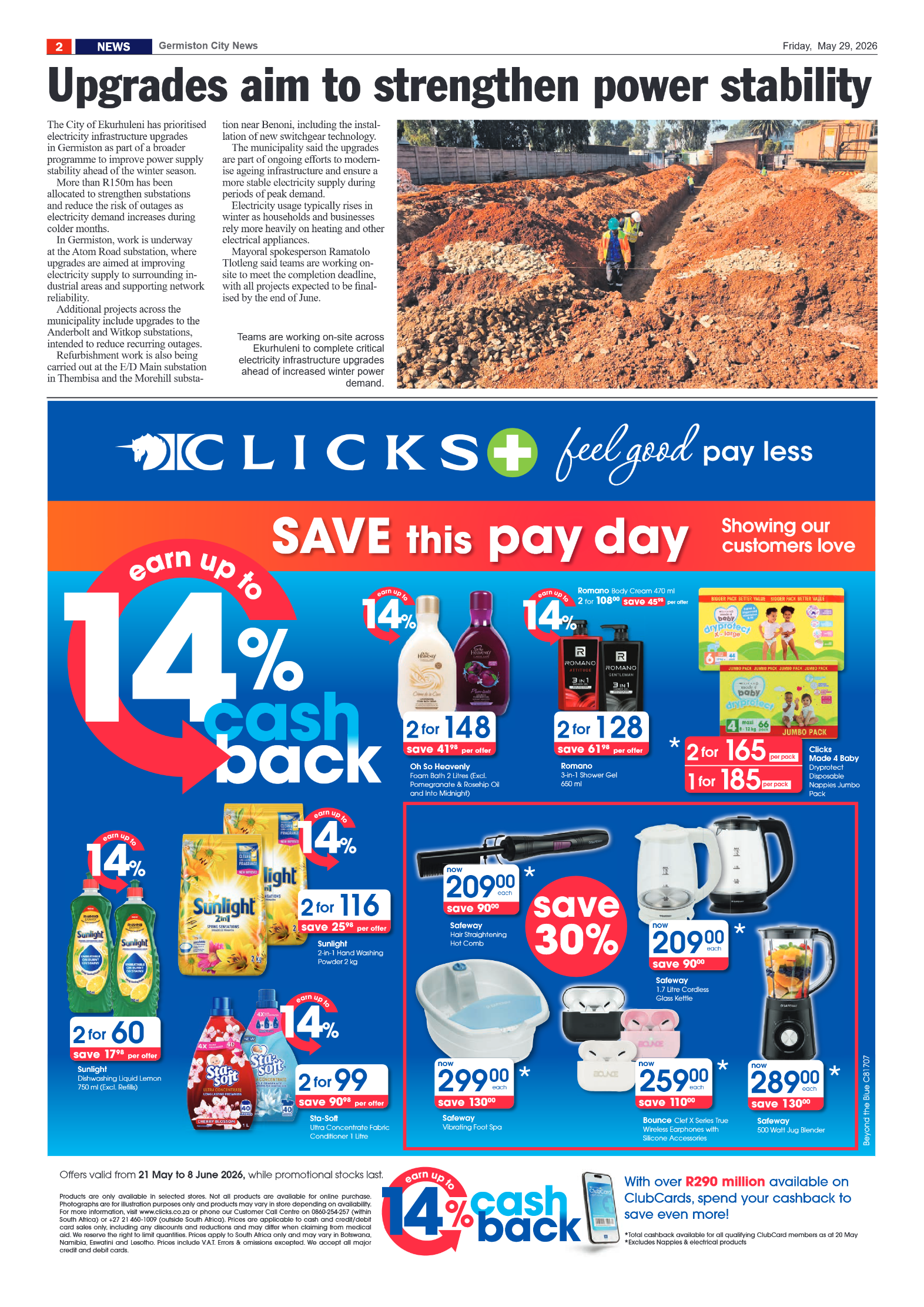 Germiston City News 29 May 2026 page 2
