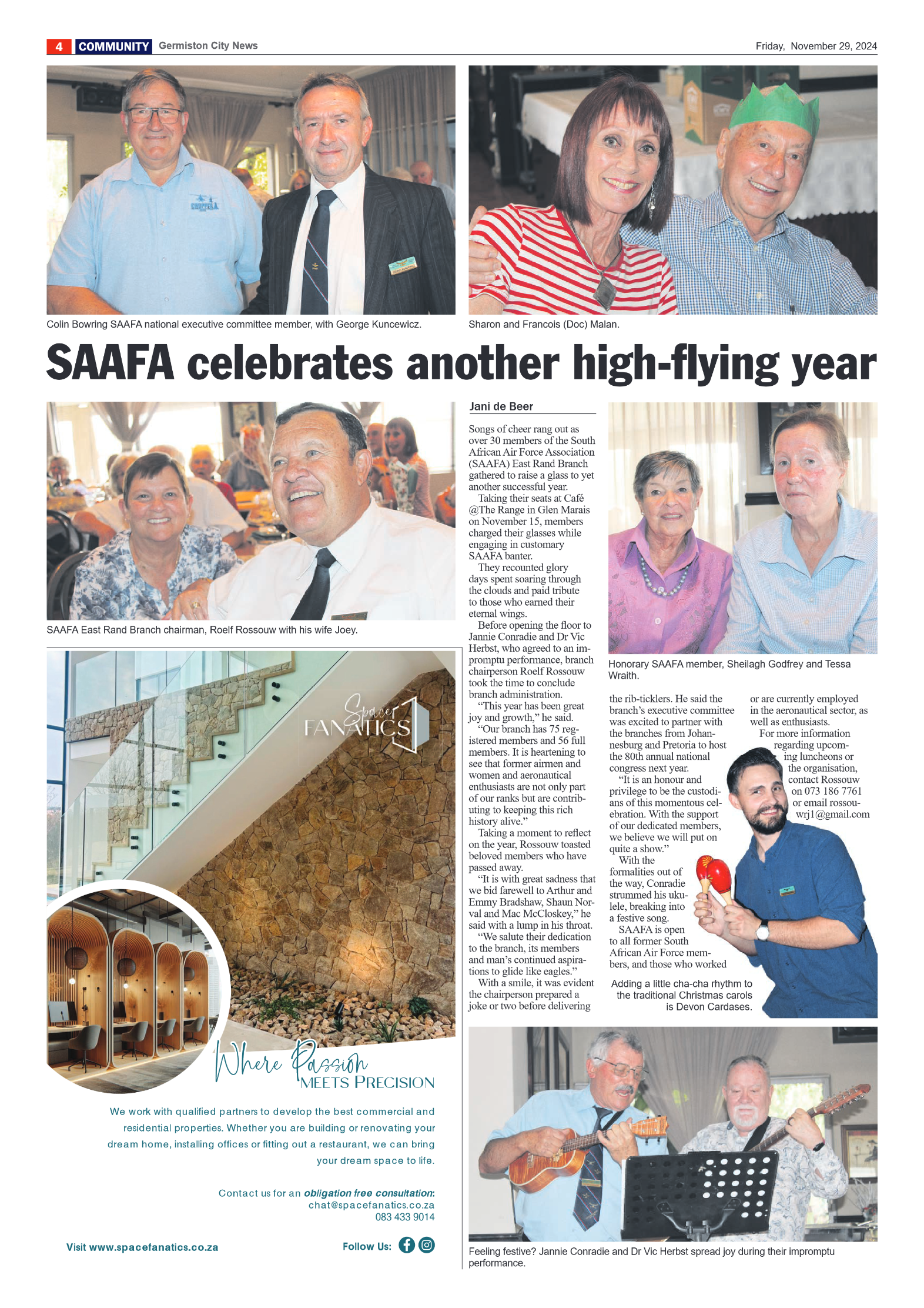 Germiston City News 29 November 2024 page 4