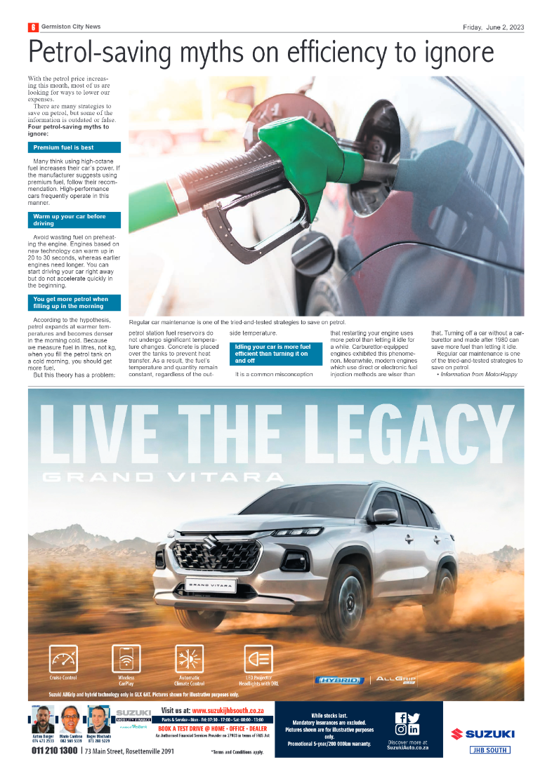 Germiston City News 2 June 2023 page 6