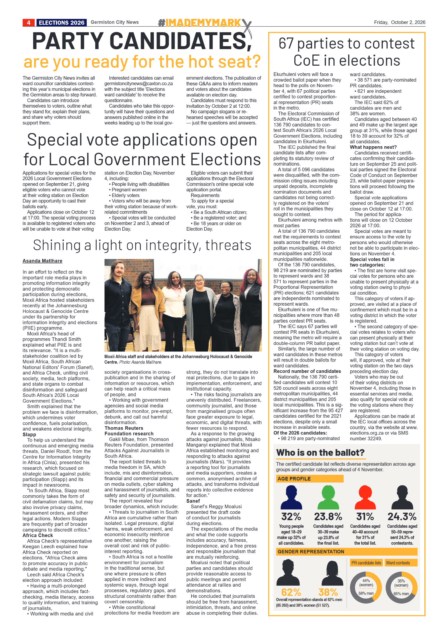 Germiston City News 2 October 2026 page 4