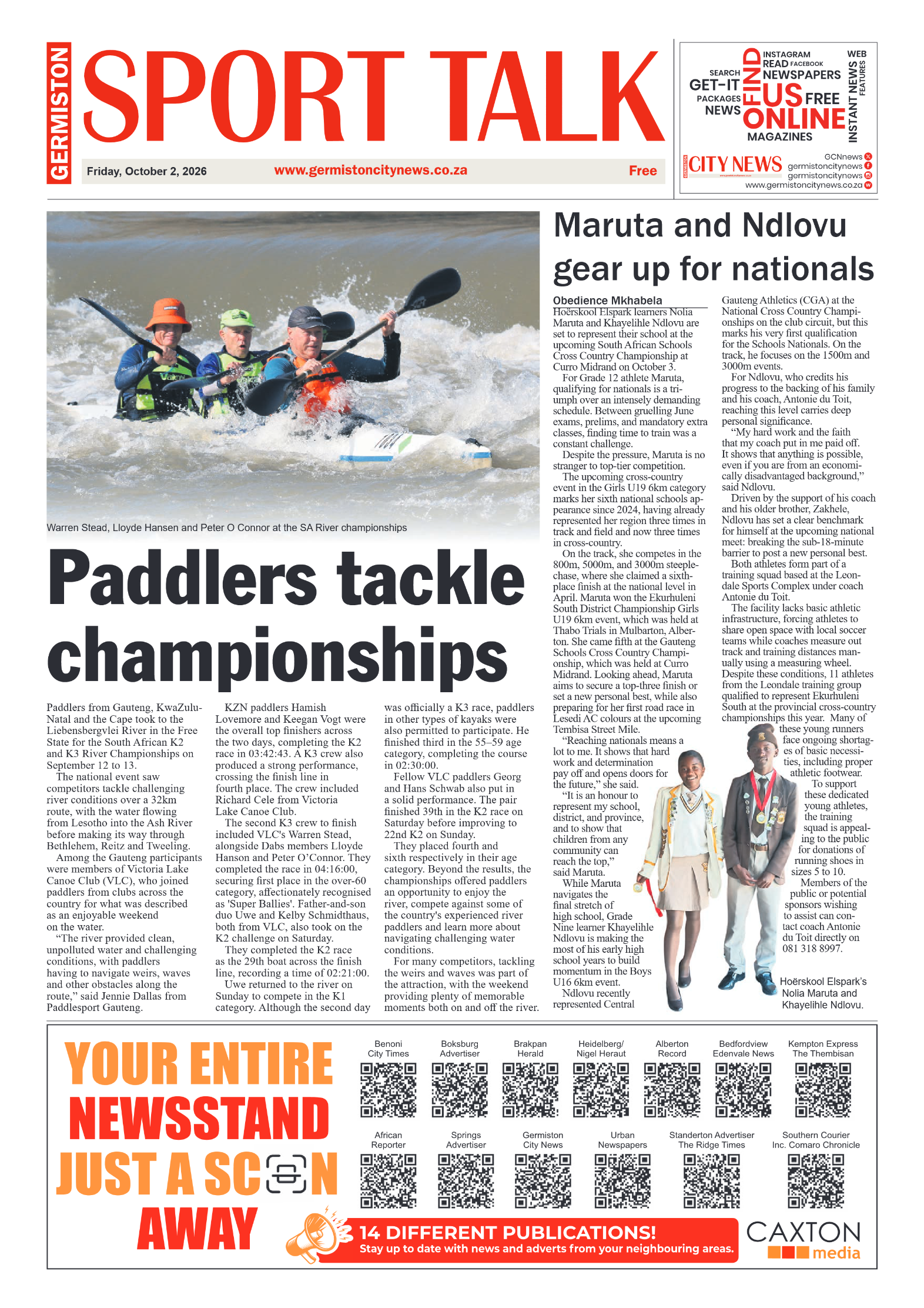 Germiston City News 2 October 2026 page 8