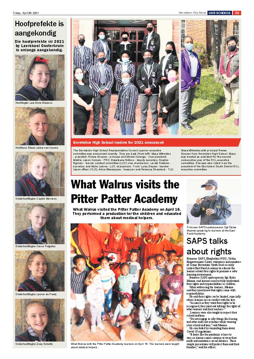Germiston City News 30 April 2021 page 19