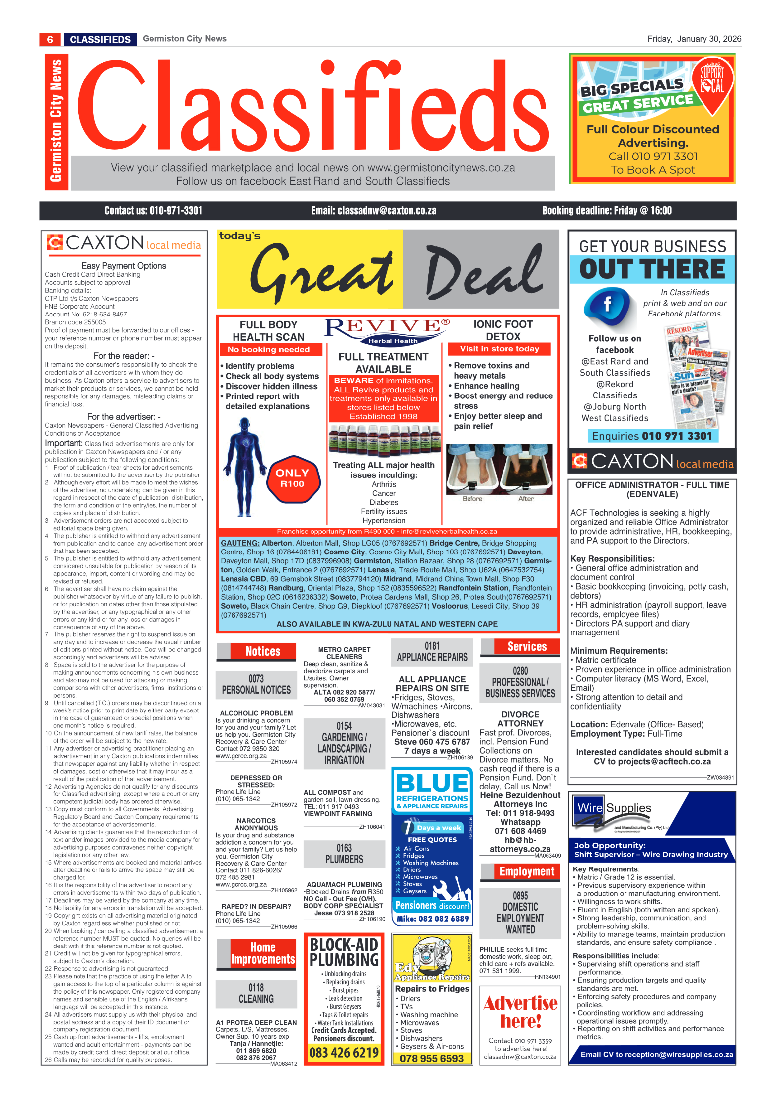 Germiston City News 30 January 2026 page 6