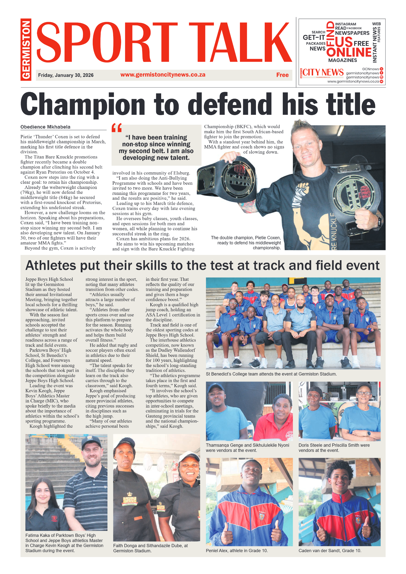 Germiston City News 30 January 2026 page 8
