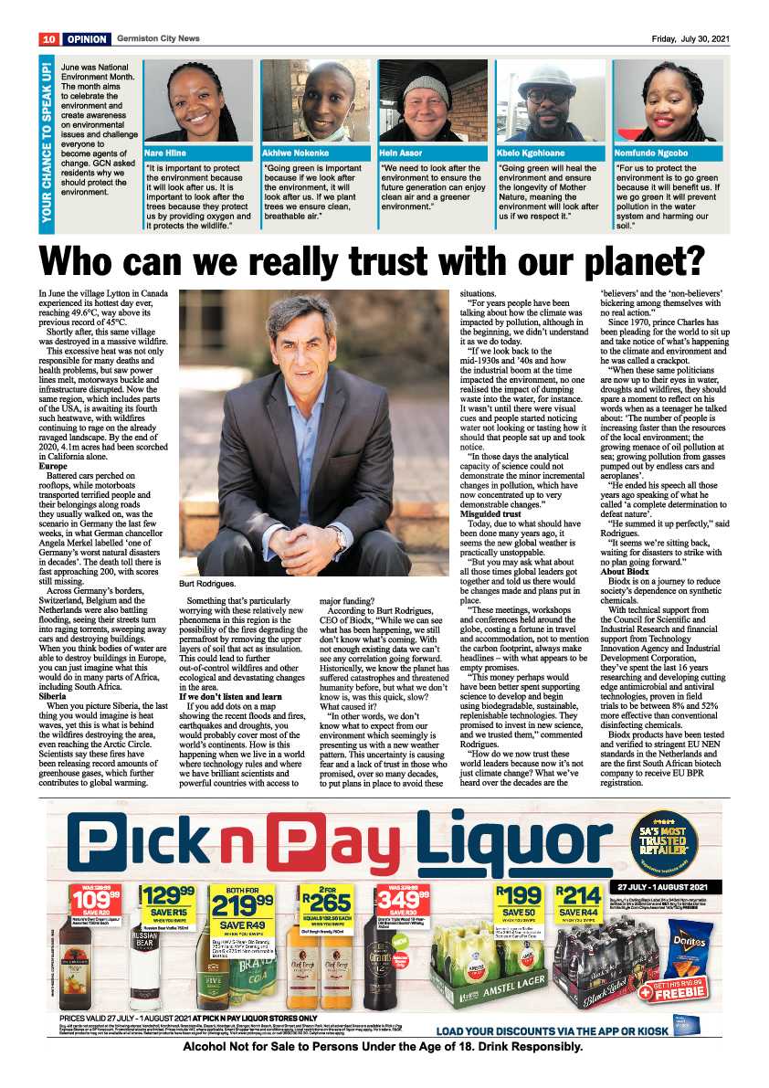 Germiston City News 30 July 2021 page 10