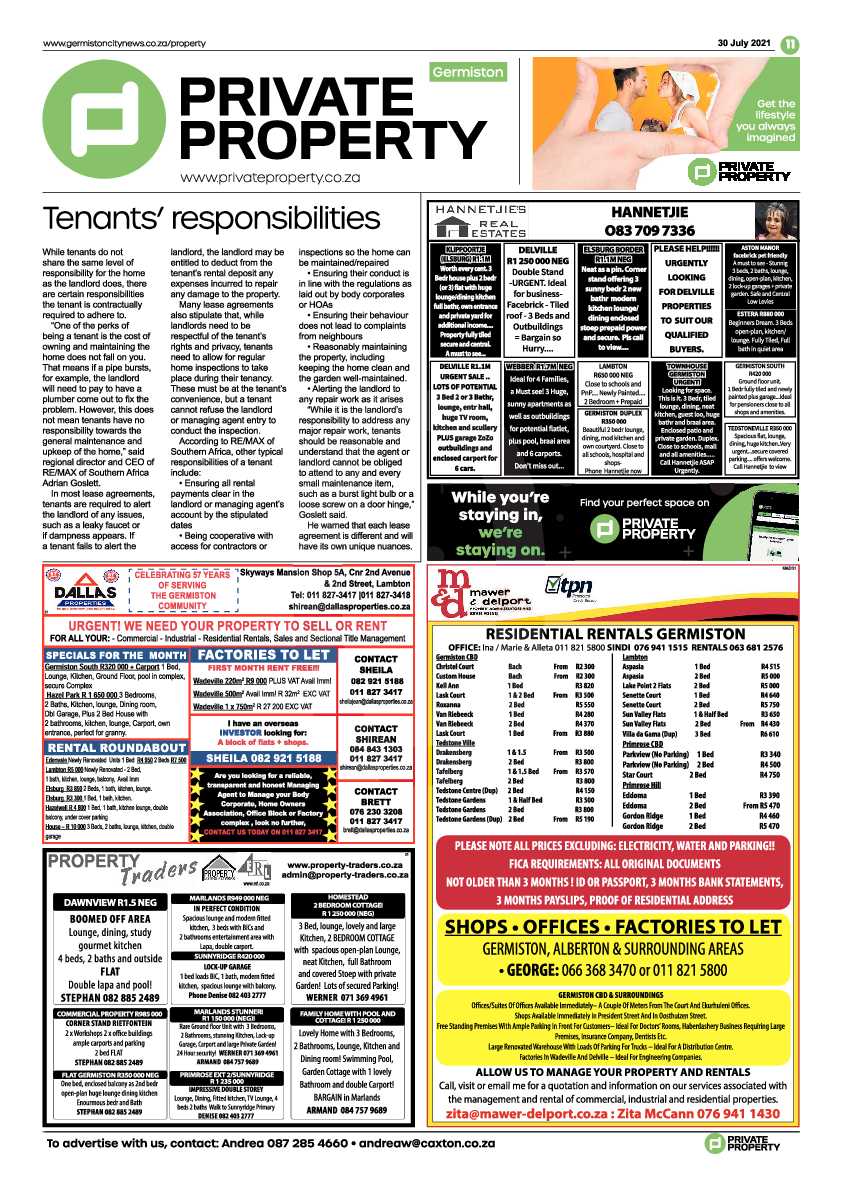 Germiston City News 30 July 2021 page 11