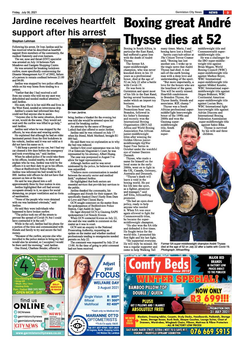 Germiston City News 30 July 2021 page 3