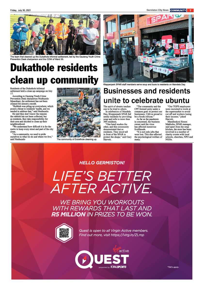 Germiston City News 30 July 2021 page 7