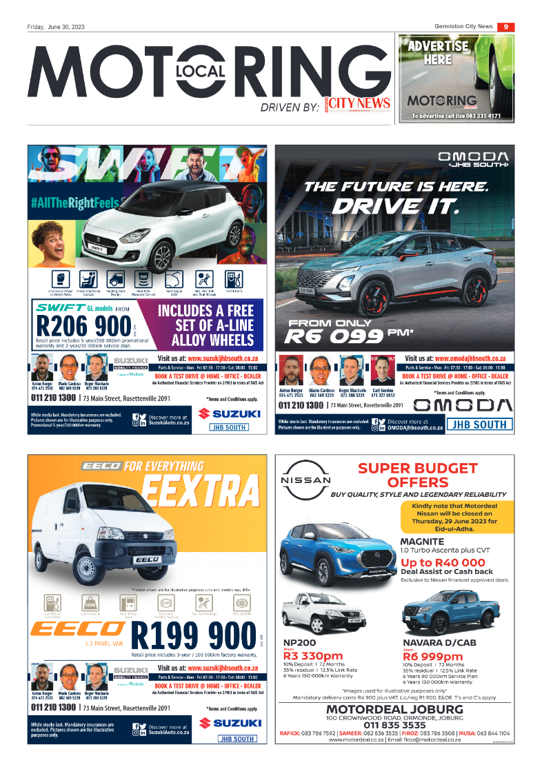 Germiston City News 30 June 2023 page 9