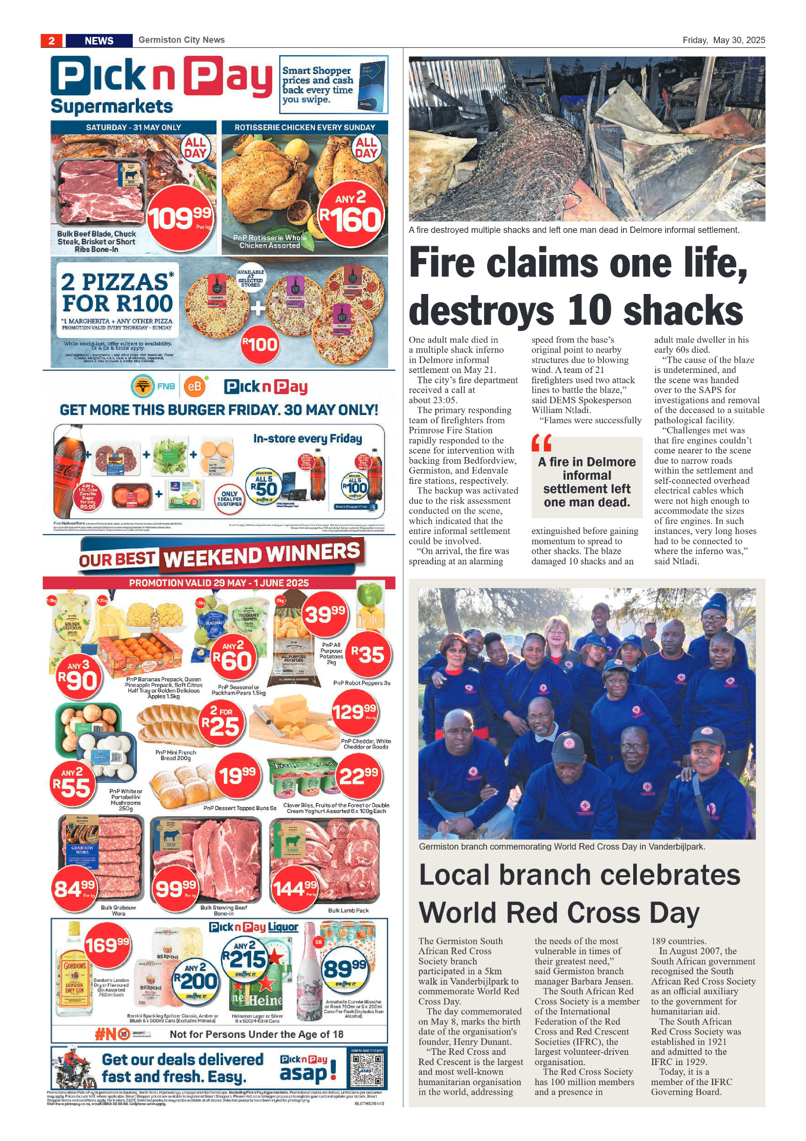 Germiston City News 30 May 2025 page 2