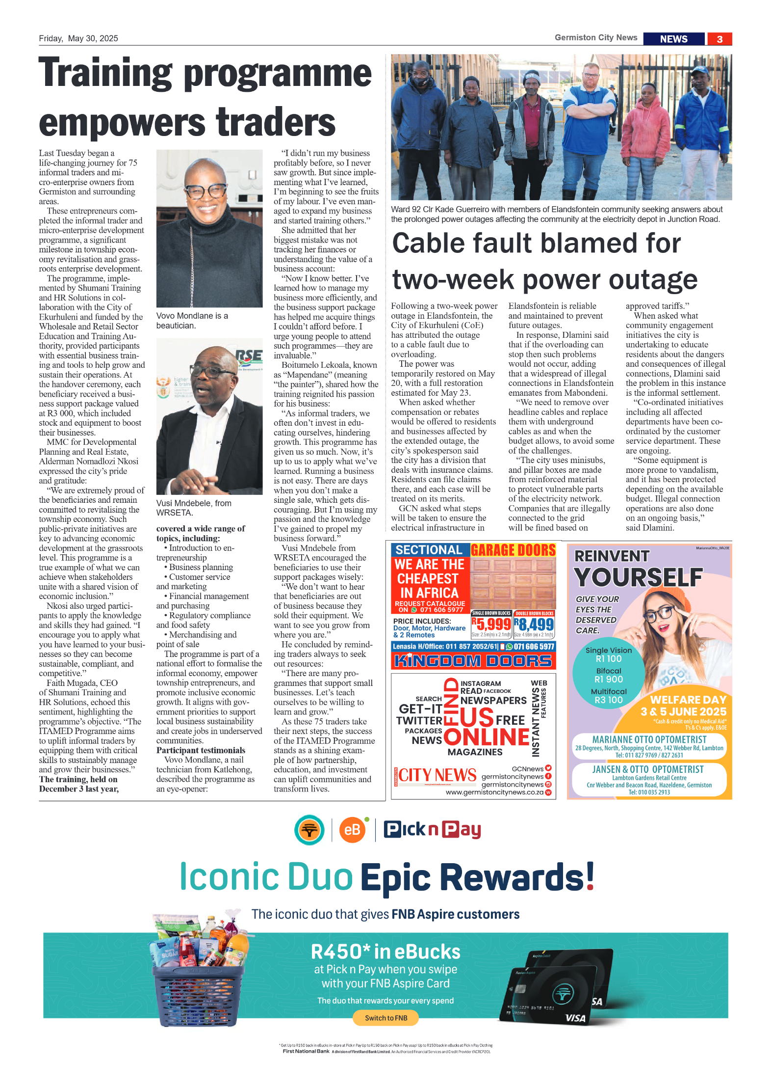 Germiston City News 30 May 2025 page 3