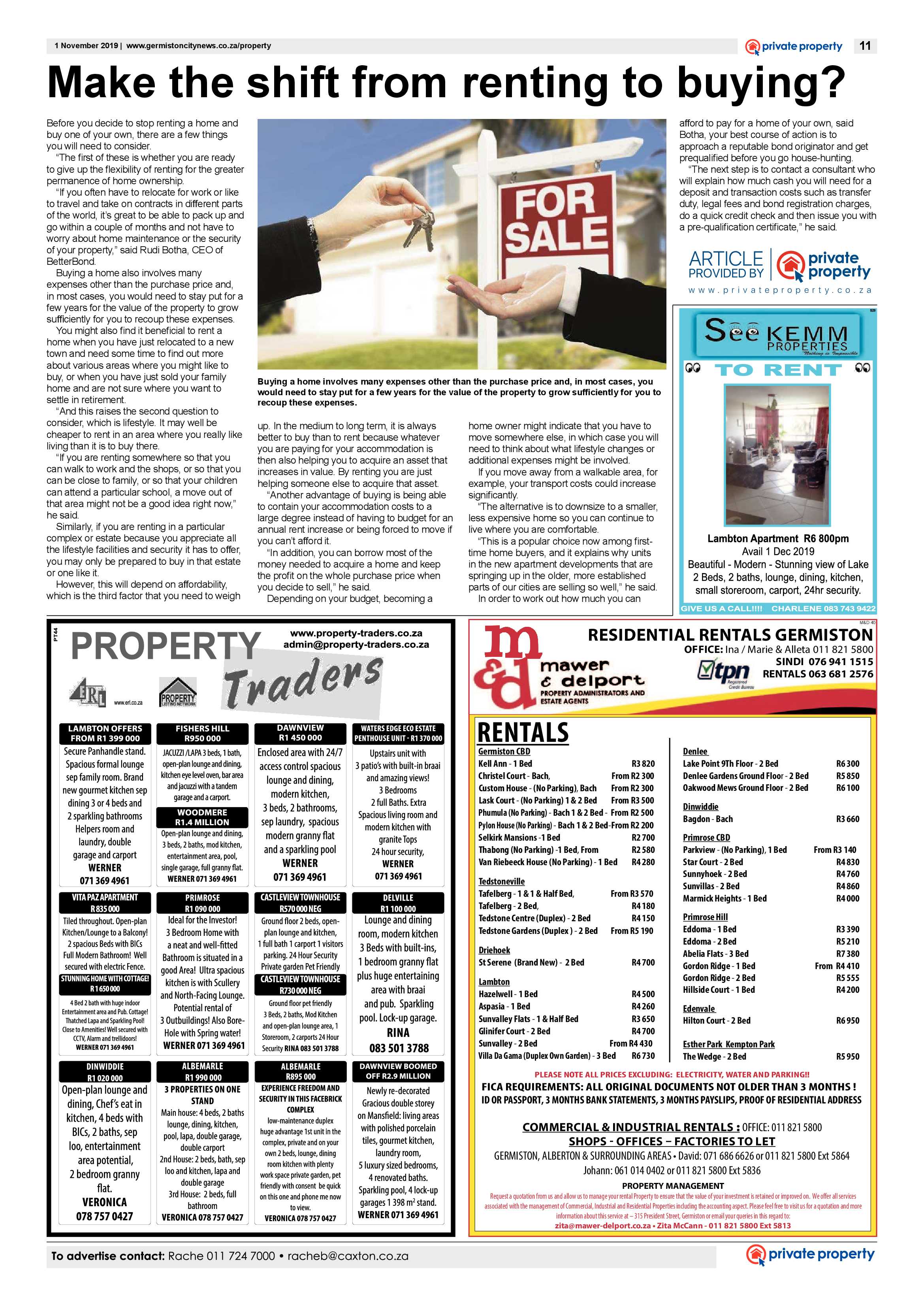 Germiston City News 30 October 2019 page 11
