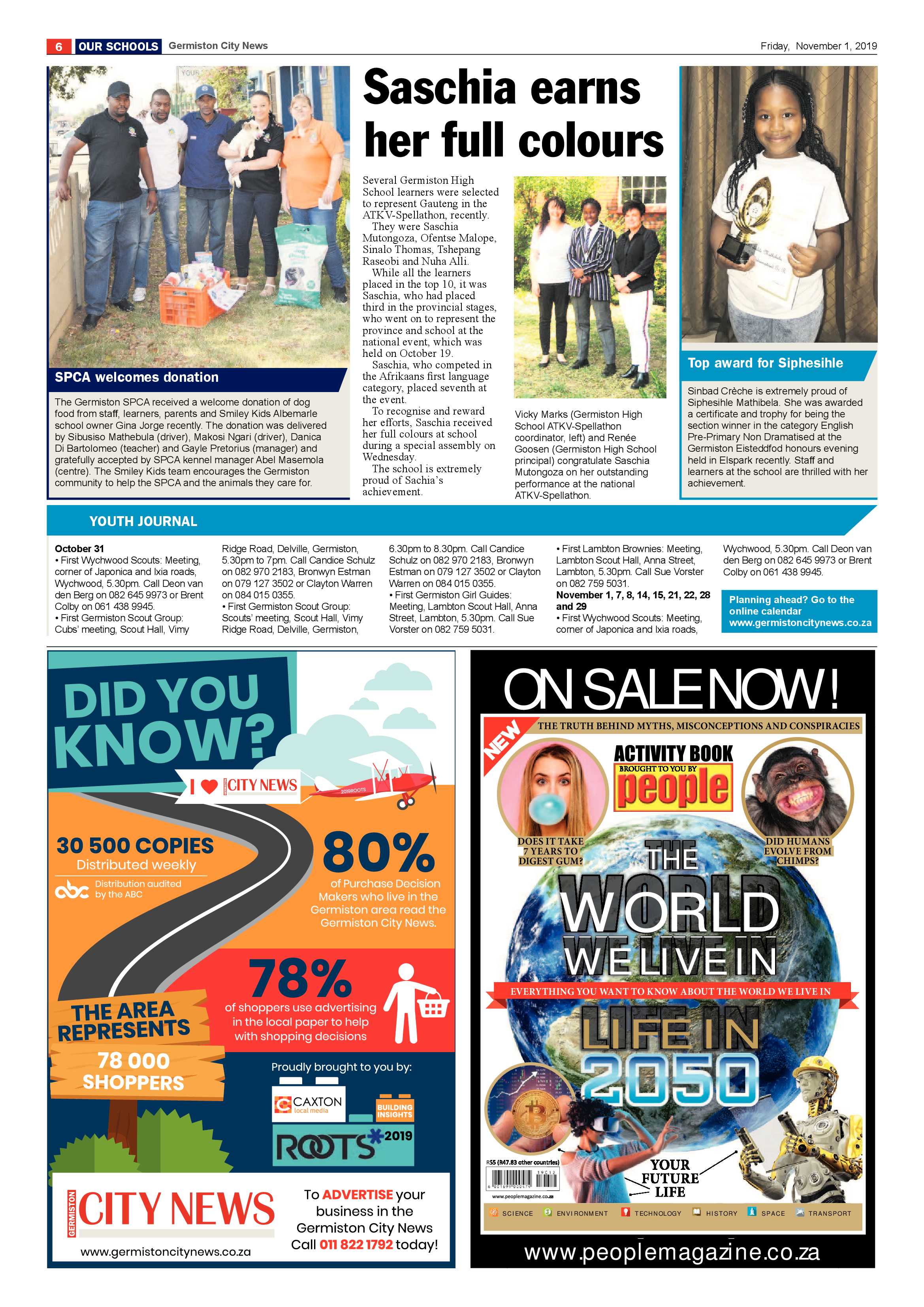 Germiston City News 30 October 2019 page 6