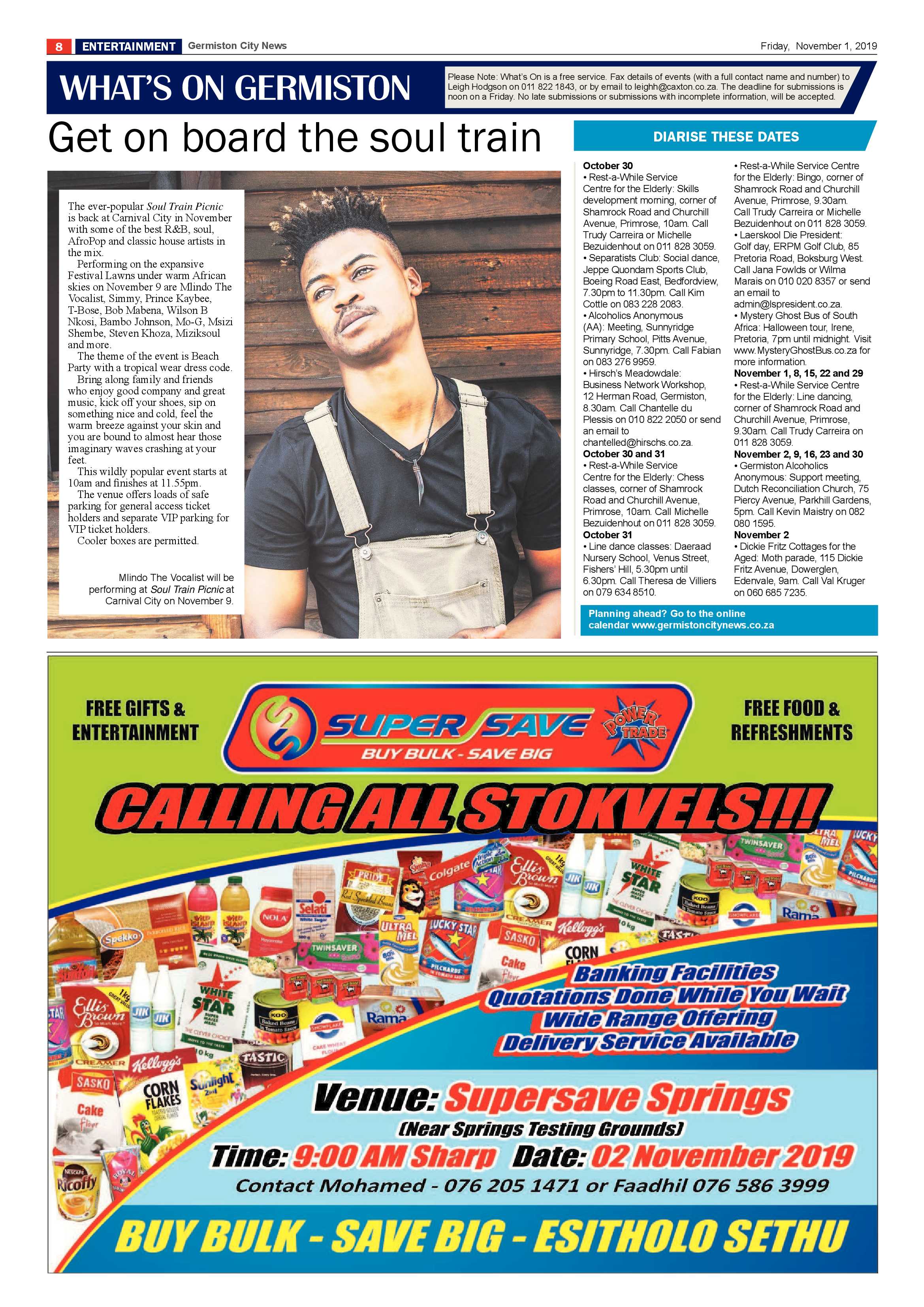 Germiston City News 30 October 2019 page 8