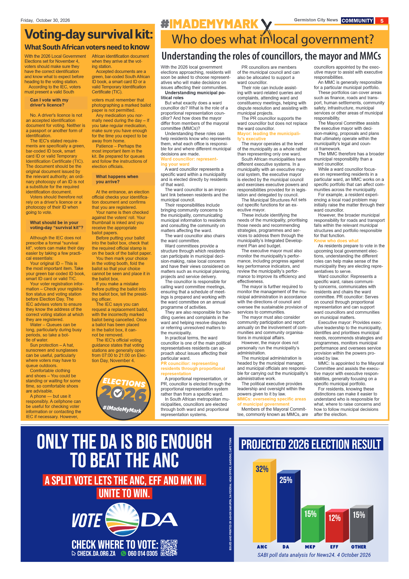 Germiston City News 30 October 2026 page 5